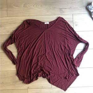 Ooyoo marron long sleeve - super soft - one size